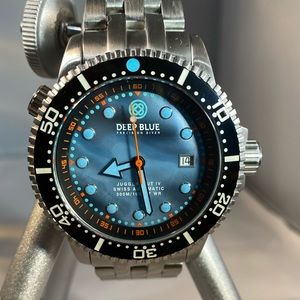 Deep blue Juggernaut 4.MOP Swiss automatic